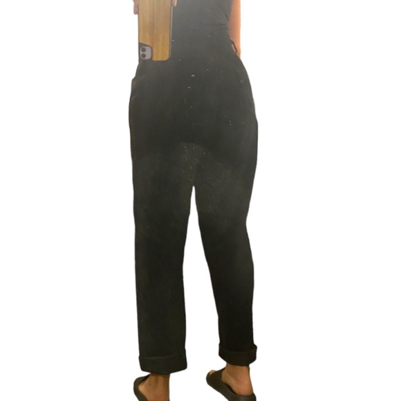 Vintage Danier, Black Suede trouser. Sz 12 - Picture 15 of 16